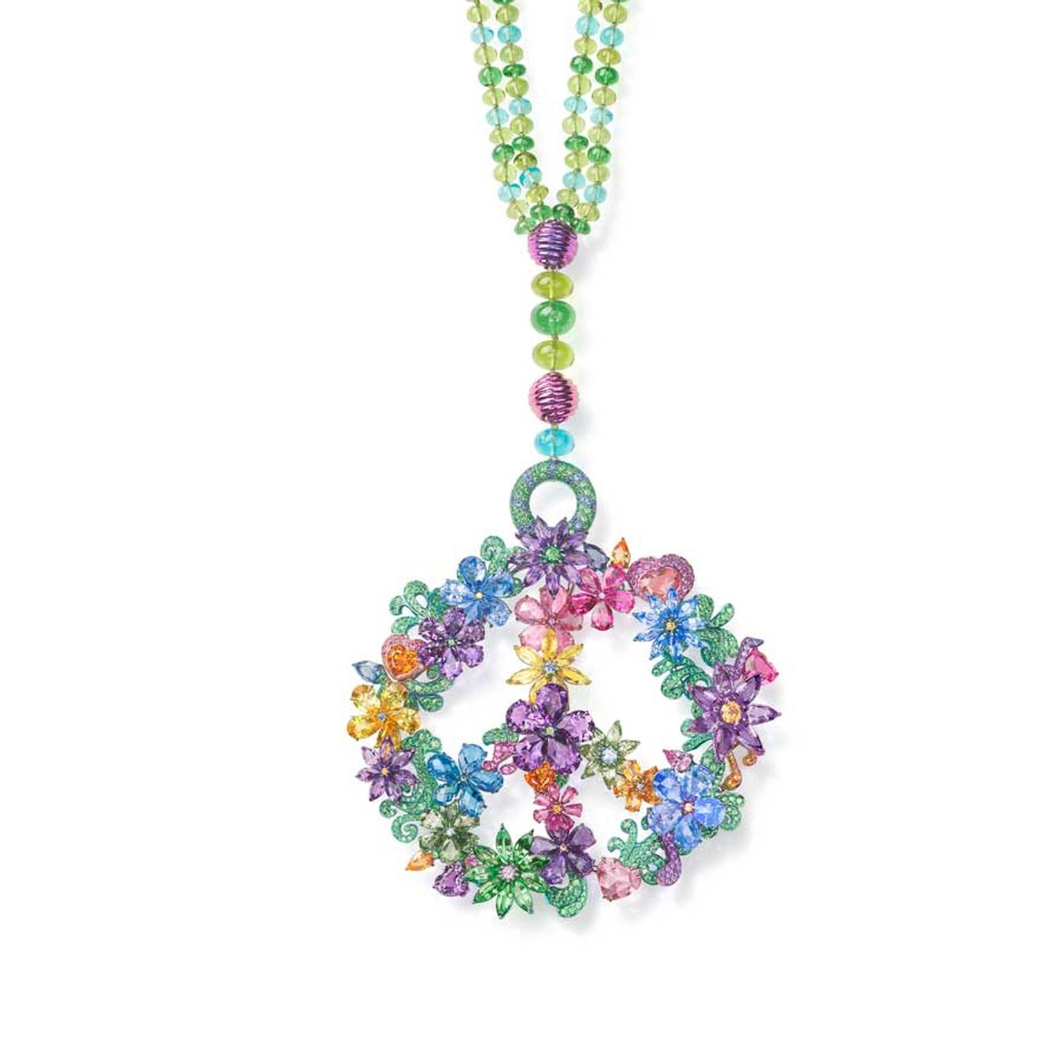Chopard Peace and Love necklace Chopard Loves Cinema Red Carpet 