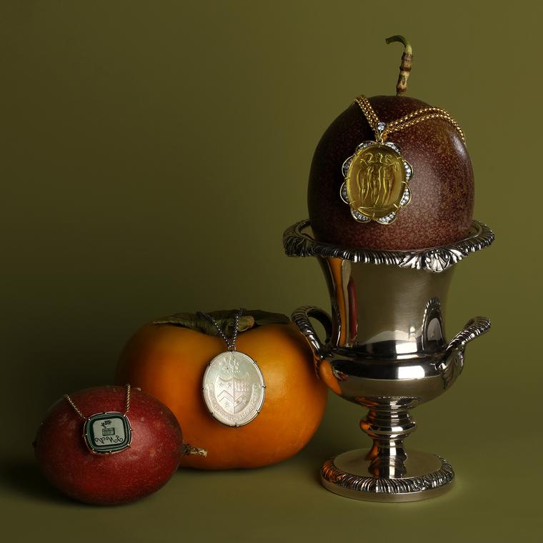 The Three Graces pendant by Seal & Scribe