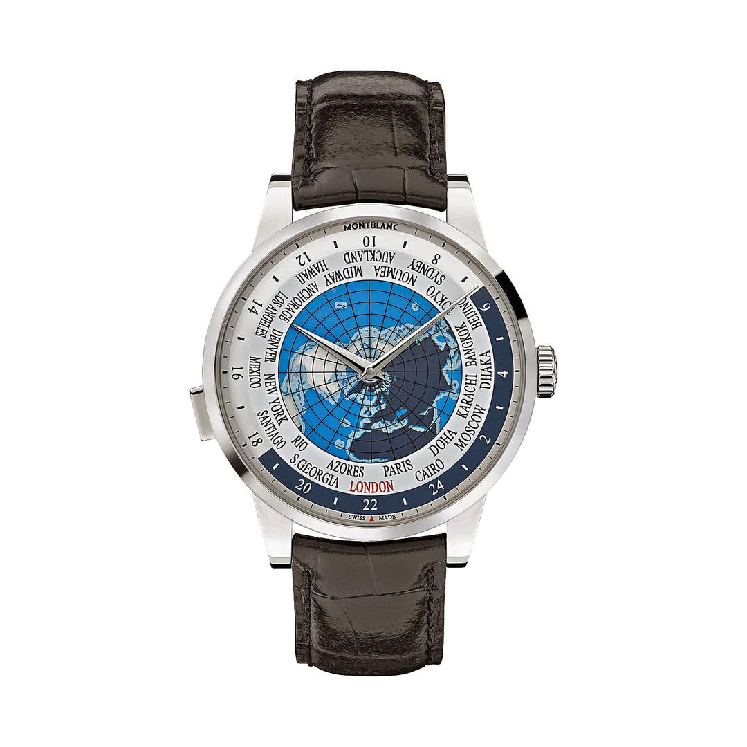 Heritage Spirit Orbis Terrarum watch | Montblanc | The Jewellery Editor