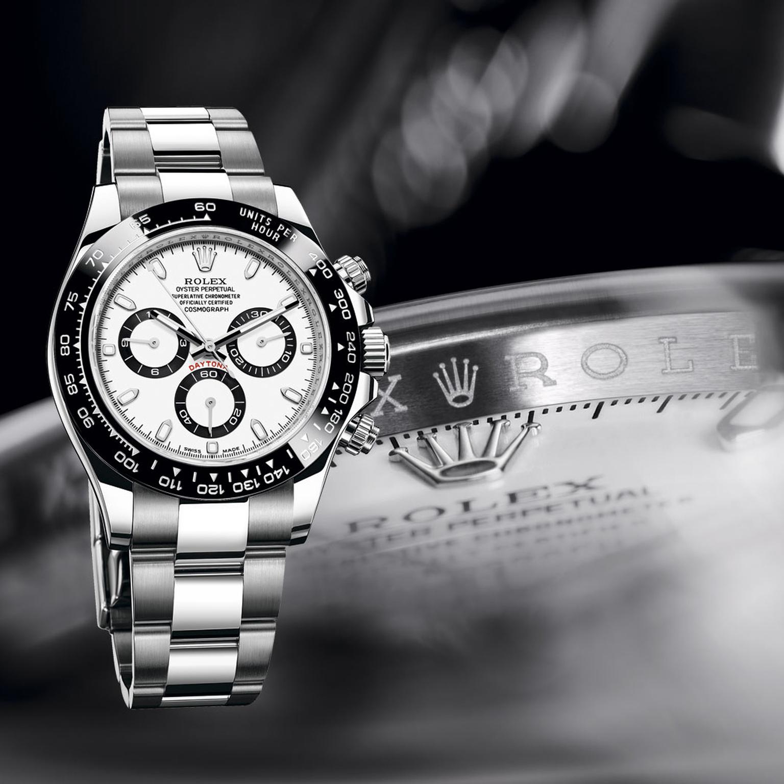Cosmograph Daytona watch in stainless steel Rolex The Jewellery Editor