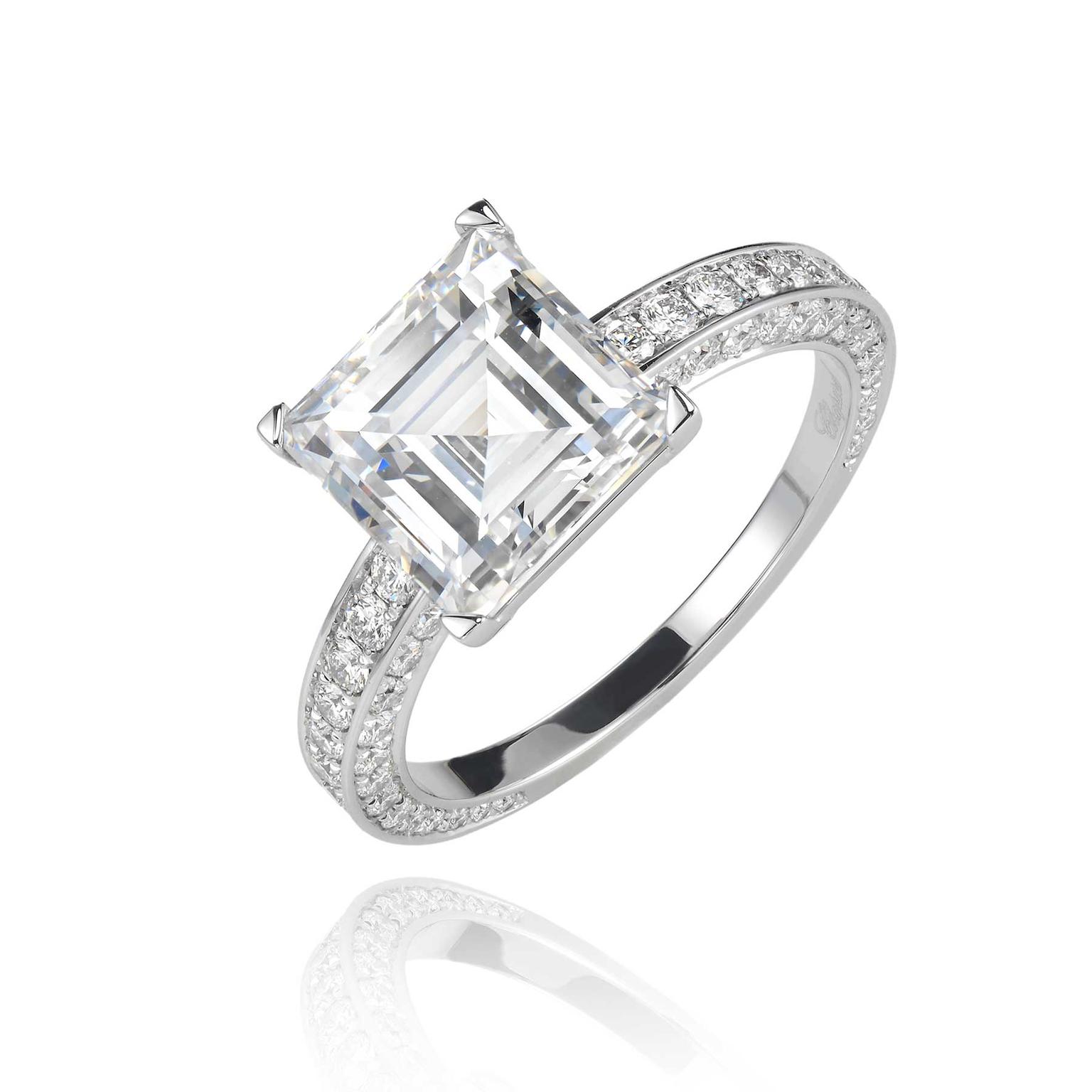 Square Cut Diamond Rings Macys Diamond Square Engagement Ring In 14k White Gold 3 The