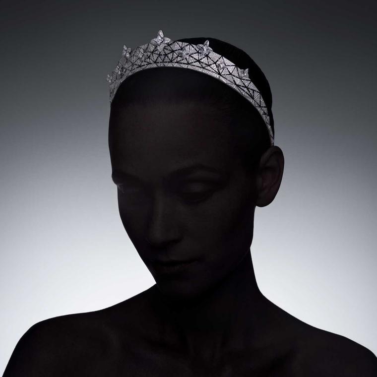 Awakened Hands Awakened Minds Elegance tiara by Louis Vuitton 