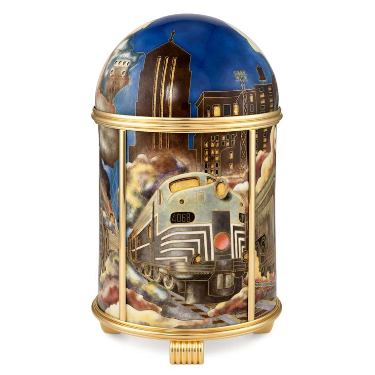American Trains dome clock by Patek Philippe