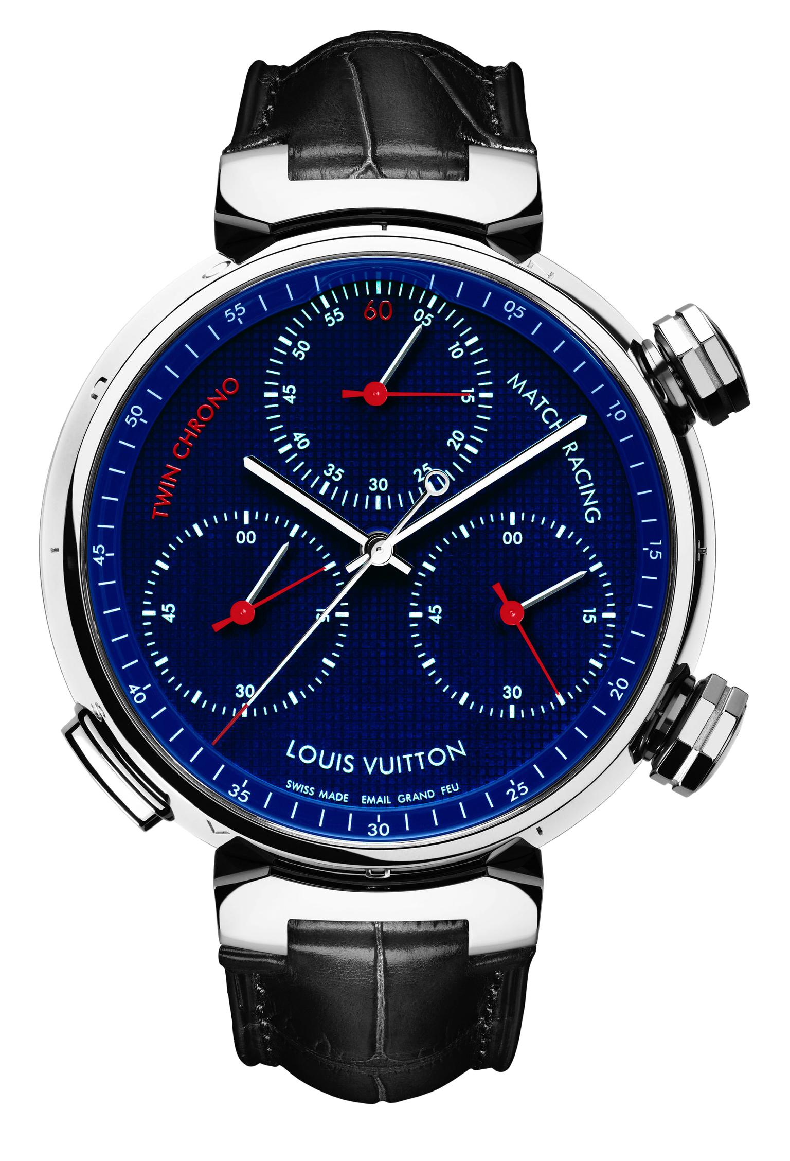 Louis Vuitton Tambour Regatta Navy Watch Q102D