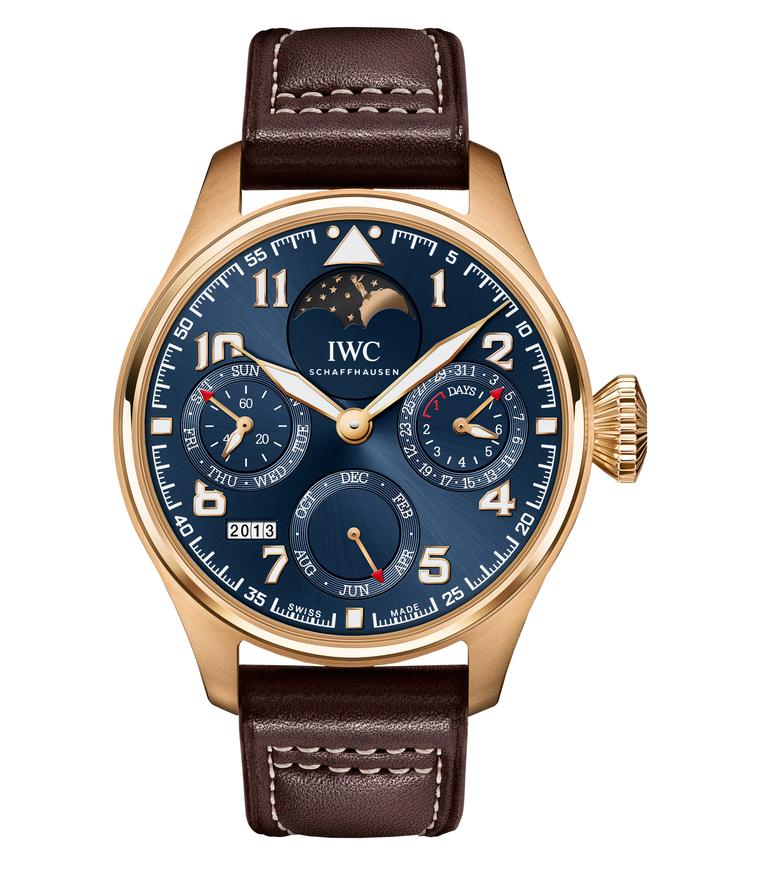 IWC Big Pilot's Watch Perpetual Calendar Edition Le Petit Prince 18ct red gold_20131011_Zoom