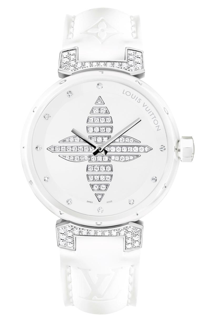 Louis Vuitton White Monogram Rubber, Ceramic And Steel Tambour Horizon  Smartwatch, 2019 Available For Immediate Sale At Sotheby's
