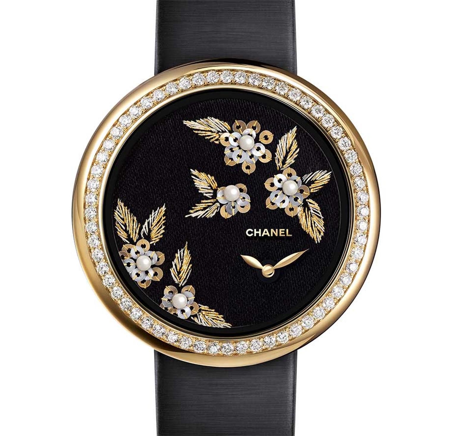 Chanel J12 Chronograph Ceramic Diamond Ladies Watch