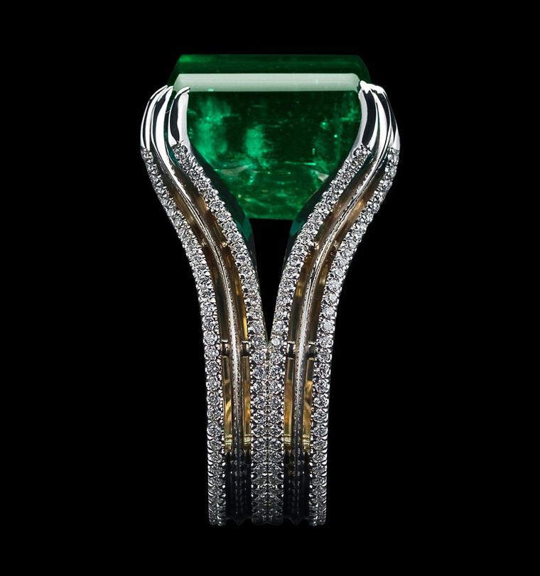Gemfields and Alexandra Mor emerald ring | The Jewellery Editor