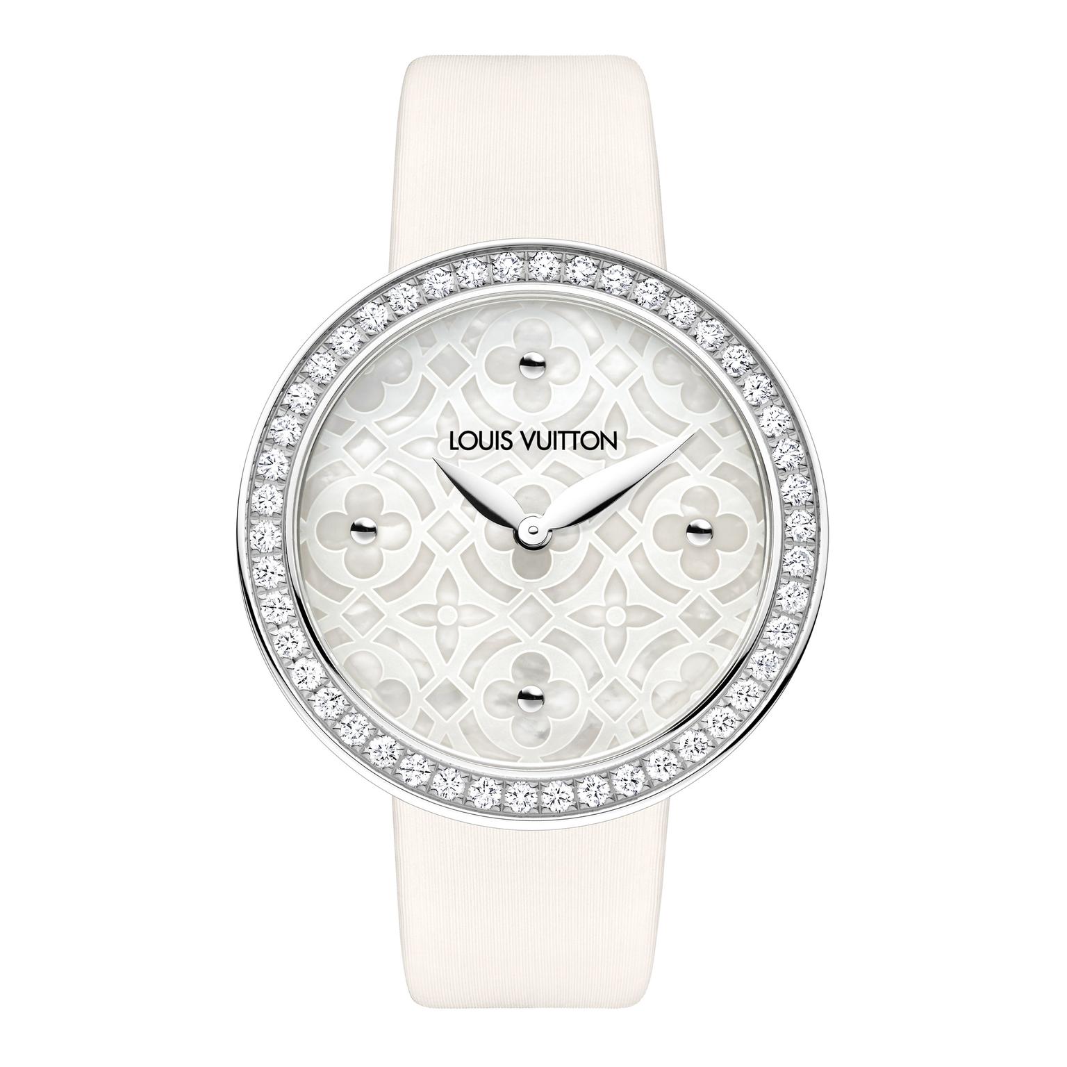 Louis Vuitton Womens Analog Watches, White