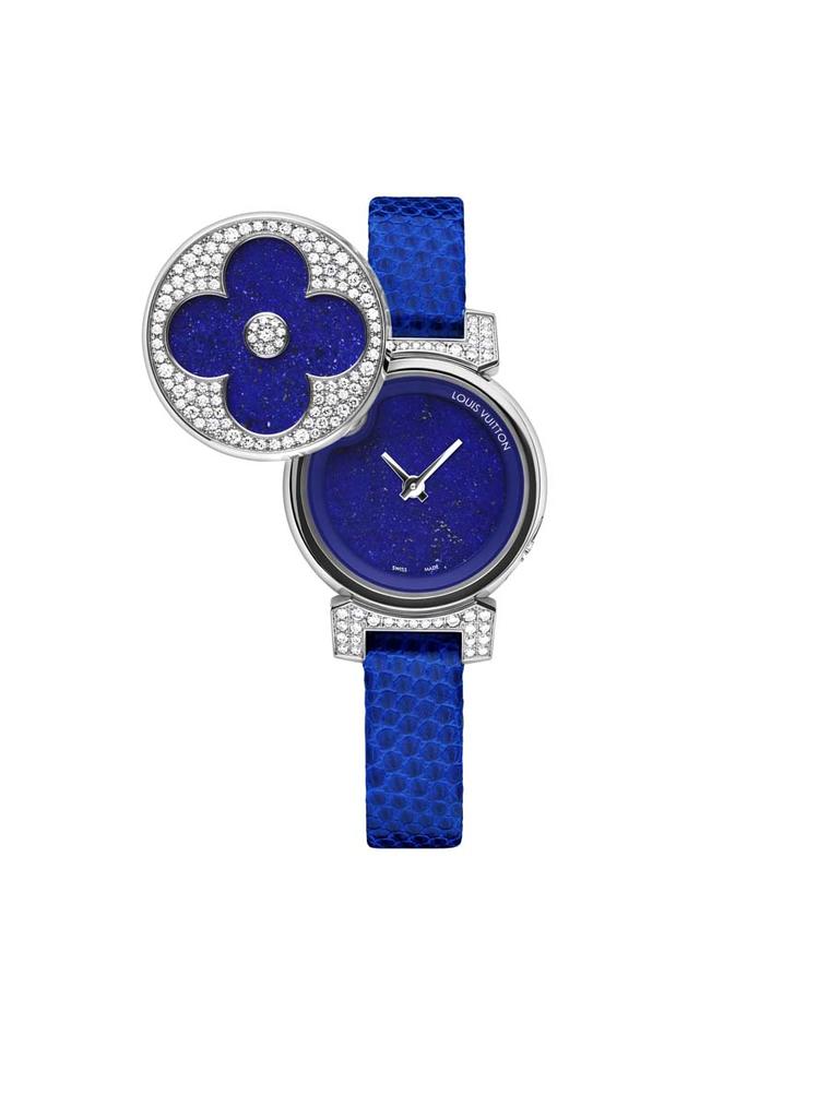 Aftermarket Bracelet/Strap Blue Rubber Strap for Louis Vuitton Tambour