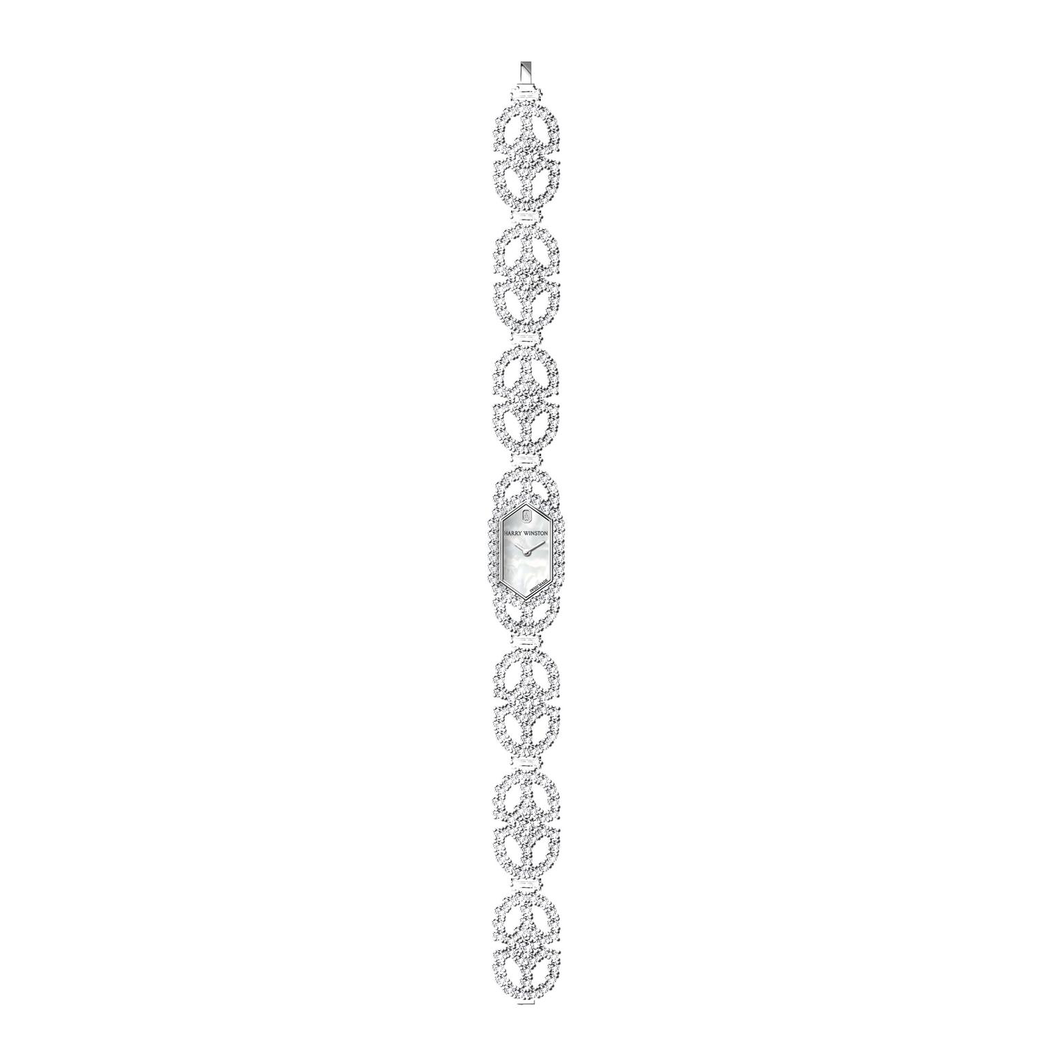 Harry Winston Platinum Diamond Traffic Bracelet - 950 Platinum Link,  Bracelets - HRW20948 | The RealReal