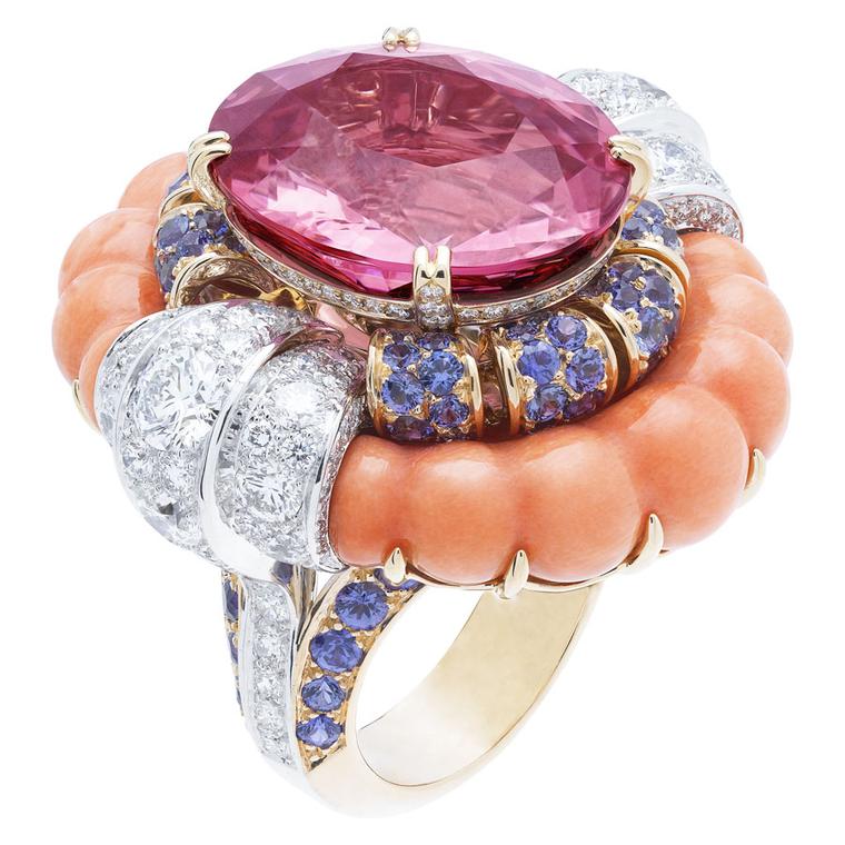 Van Cleef & Arpels  Pink Gold, Pink Sapphire and Diamond 'Zip