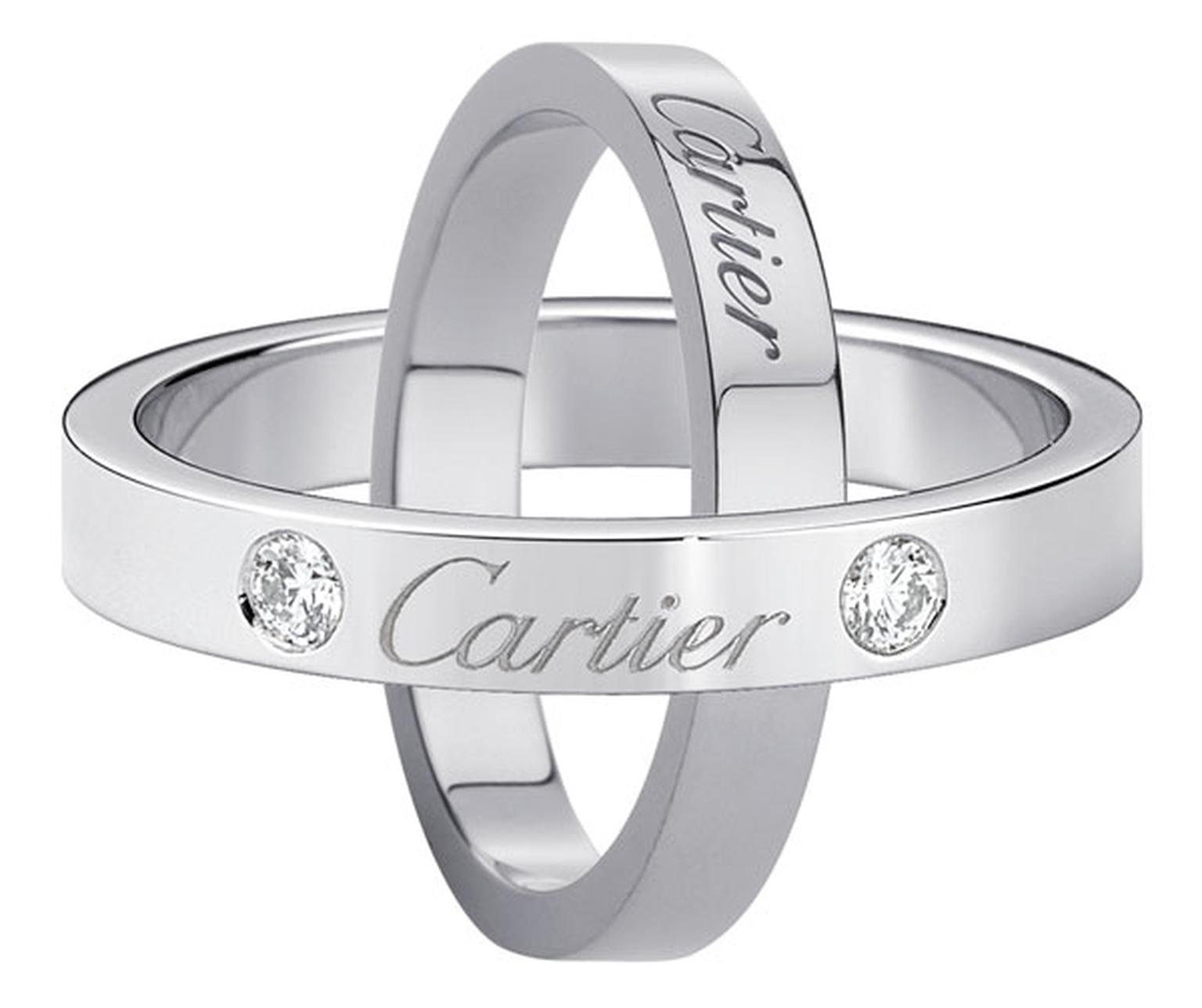 Cartier VS2 Diamond 1895 Wedding Band With Box 950 Platinum Size 6 Ring -  Etsy