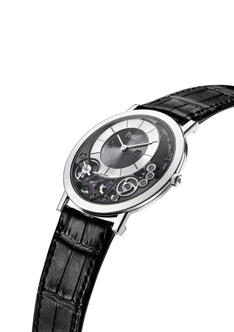 By merging the calibre with the case, Piaget has created the Altiplano 38mm 900P, the world's thinnest watch to date.