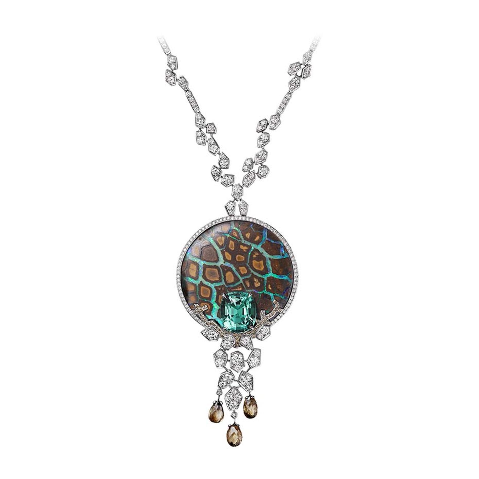 L'Odyssée de Cartier High Jewellery necklace in platinum,