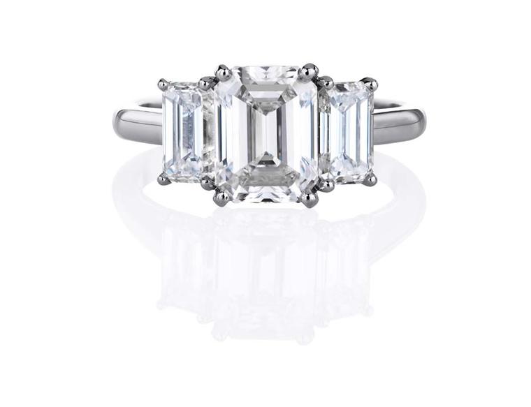 Tiffany & Co. 0.17 Carat Princess Cut Diamond & Platinum Ring & Box Size 6  - Jewels in Time