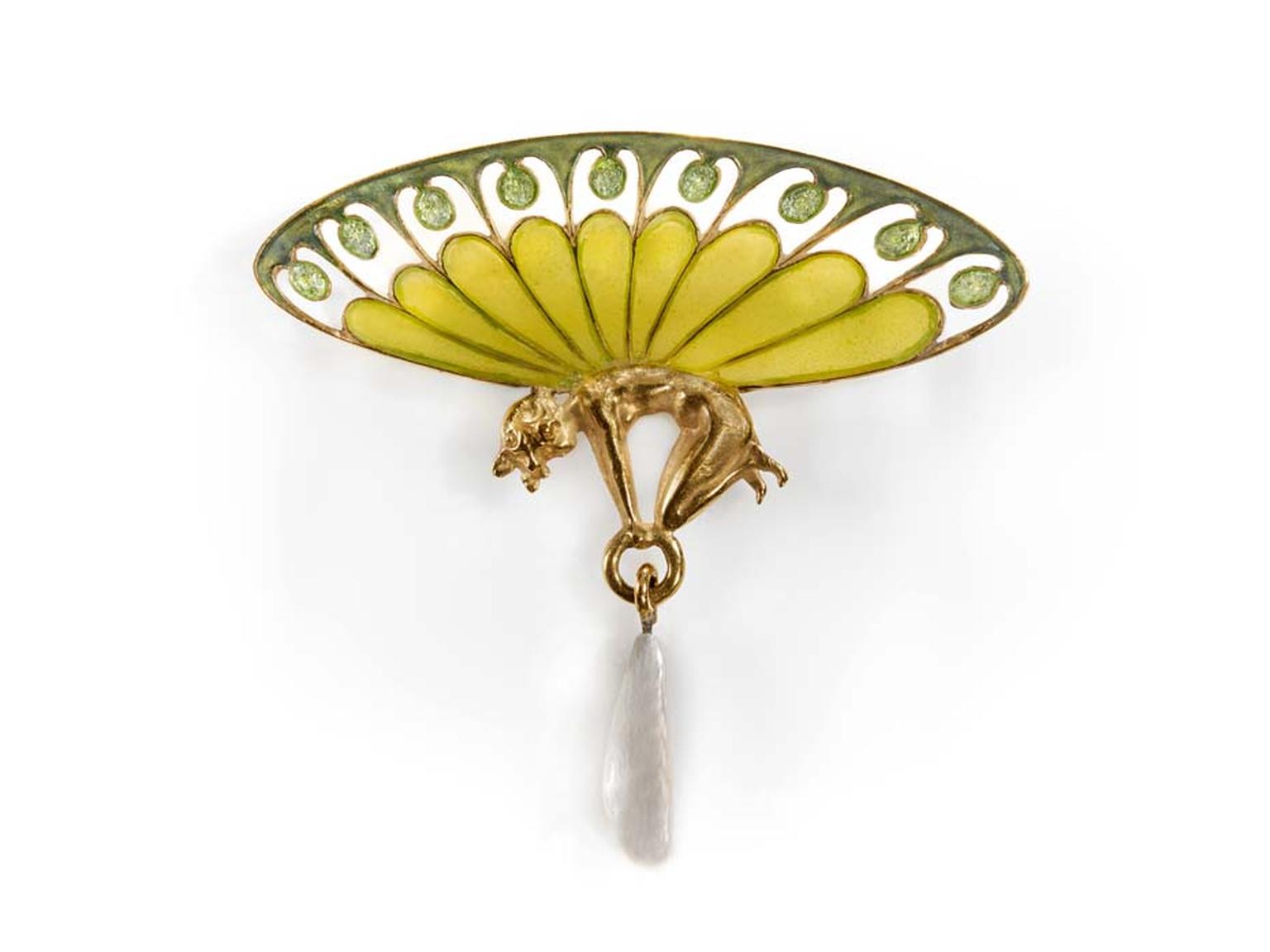Art Nouveau brooch,by Louis Comfort Tiffany:  Tiffany jewelry, Art nouveau  jewelry, Jewelry art