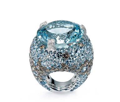 Aquamarine rings: our stone of the month makes a colourful centrepiece ...