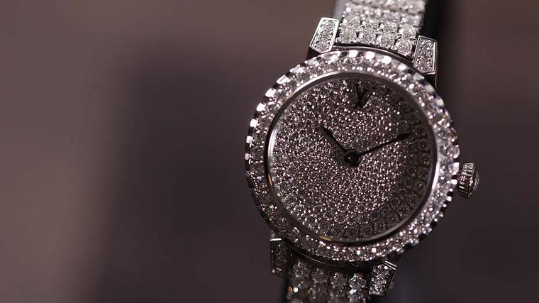 Louis Vuitton - Ladies Diamond Tambour - Metal Bracelet – Every Watch Has a  Story