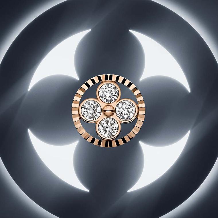 Louis Vuitton Roman Holidays Women's Gold Multiple Monogram Flower &  Rounded LV Logo & Key Decoration