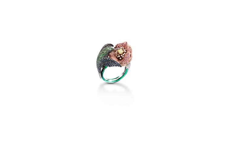 Pragnell humming bird ring