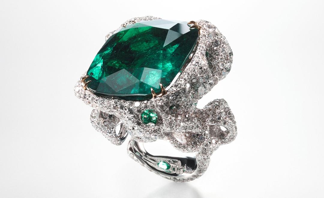 CINDY CHAO, The Art Jewel, Black Label Masterpiece Emerald