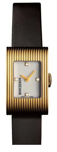 Reflet watch in yellow gold | Boucheron | The Jewellery Editor